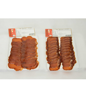 LOMO EMBUCHADO LONCHEADO Y ENVASADO AL VACÍO 90 G.